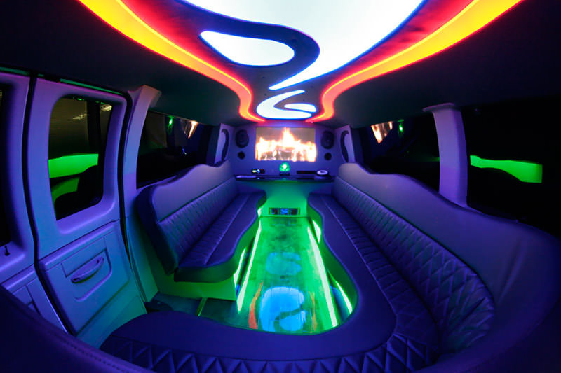 modern party buses