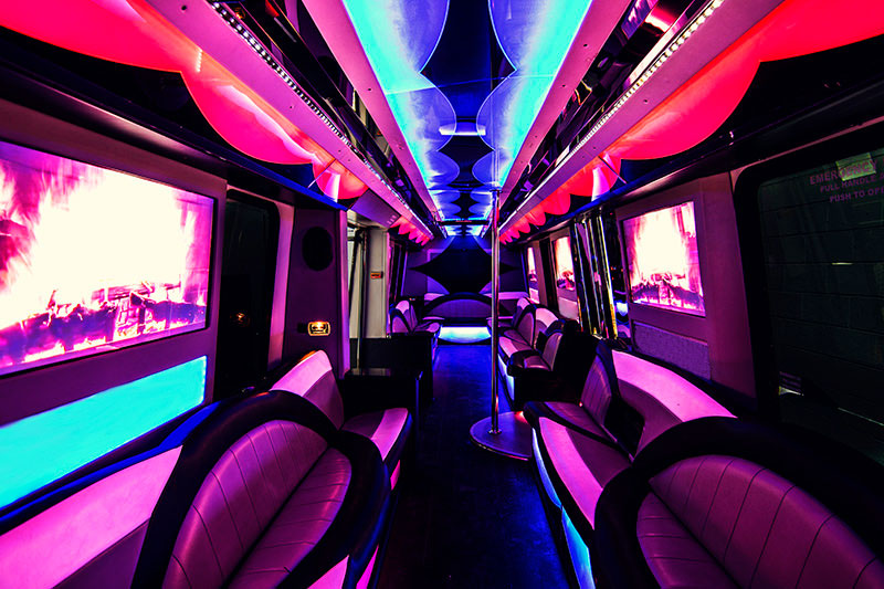 luxury party bus