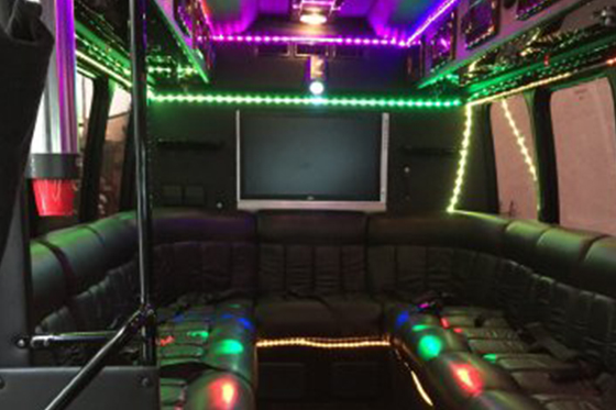 modern party buses