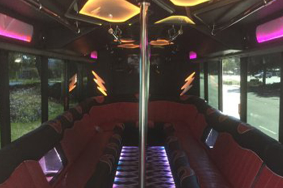 luxury party bus